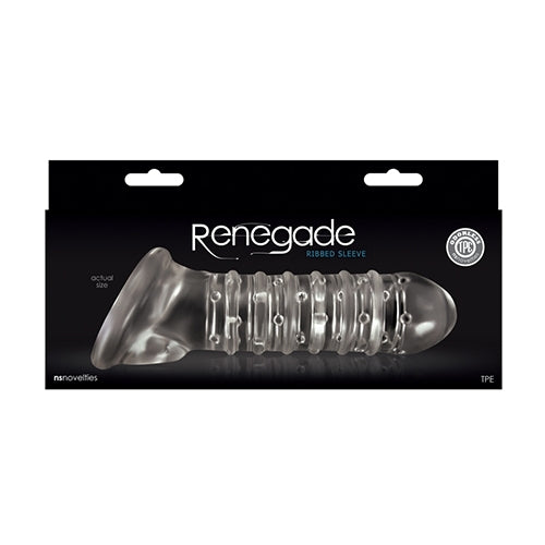 Renegade - Ribbed Sleeve And Extension- Clear