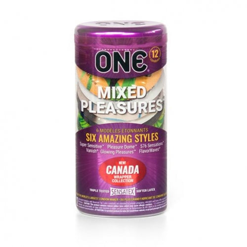 ONE Universal Mix Pleasure Dome Condoms-36 packs
