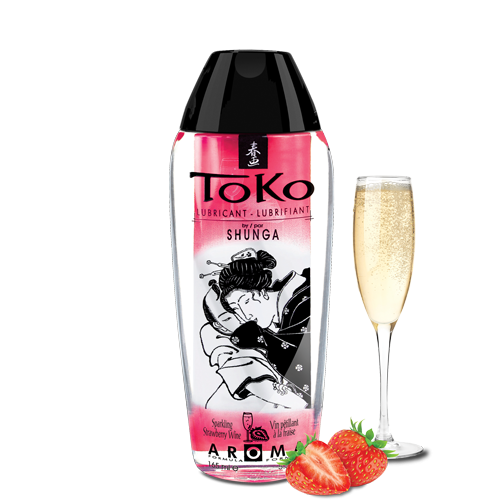 Toko AROMA Lubricant - Champagne & Strawberries