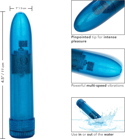 Shane's World Sorority Rush Classic Vibrator-Blue