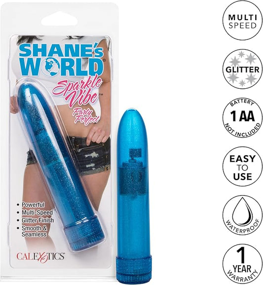 Shane's World Sorority Rush Classic Vibrator-Blue