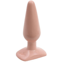 Classic Butt Plug - Smooth Medium - White