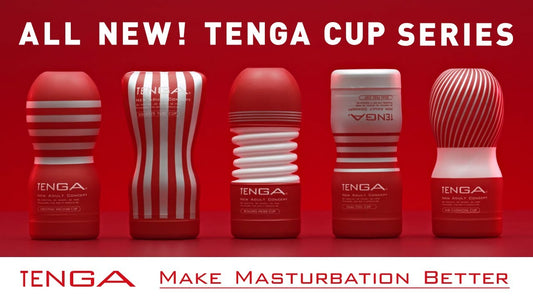 New Tenga Vacuum Cup Masturbator For Men