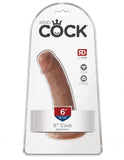 King Cock 6" Cock - Tan